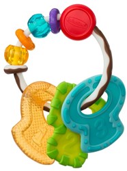 Infantino jouet de dentition Cool & Chew Teether Keys multicolore