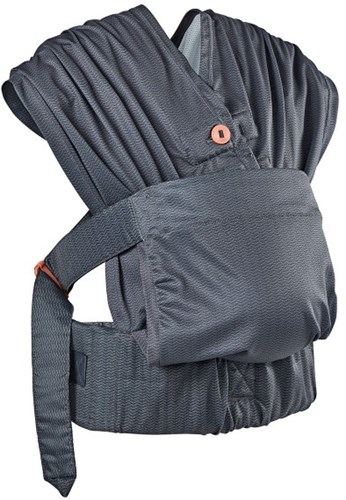 Infantino porte-bébé hybride Hug & Cuddle réglable gris confort-2