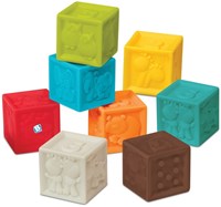 Infantino jouet sensoriel balles blocs animaux pour bébés-2