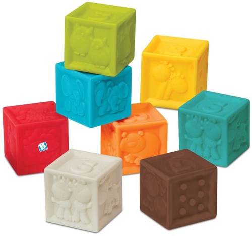 Infantino jouet sensoriel balles blocs animaux pour bébés-2