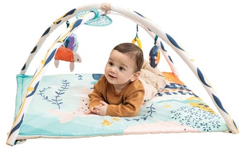 Infantino babygym speelmat Underwater Wonders 3-in-1 multicolor