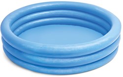 Intex opblaasbaar zwembad kind Crystal Blue 114x25 cm rond