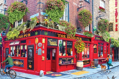 Eurografiek Ierse Pub (1000)