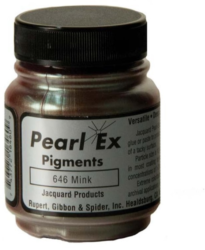 Jacquard Pearl Ex Pigment 21 g vison - pigment créatif pour jouets