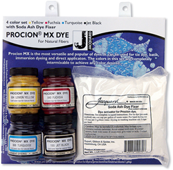 Jacquard Tie Dye Set 4 couleurs - teinture textile créative pour enfants
