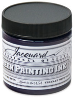 Jacquard encre de sérigraphie 118 ml violet - peinture textile créative