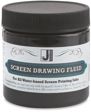Jacquard liquide de dessin pour sérigraphie 118 ml - peinture textile créative