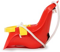 Jamara balançoire bébé Comfort Swing rouge 2en1 - balançoire jouet-2