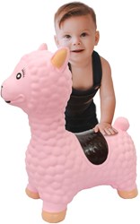 Jamara Jamara - Bouncing Animal  Lama pink with pump