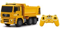 Jamara camion-benne MAN 1:20 véhicule de chantier télécommandé jaune-2