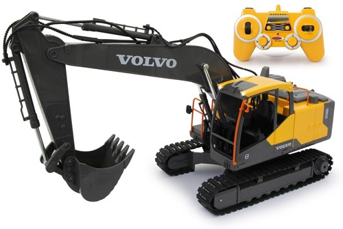 Jamara pelleteuse Volvo EC160E 2,4GHz - véhicule télécommandé jouet