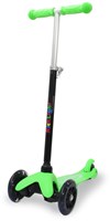 Jamara trottinette enfant KickLight verte avec guidon réglable et roues LED-2