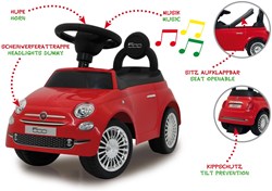 Jamara speelgoedauto Fiat 500 rood - loopauto voor kinderen