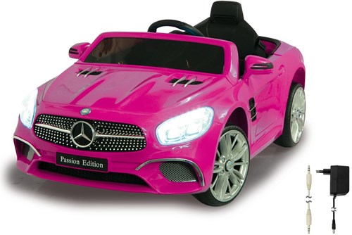 Jamara voiture électrique enfant Mercedes-Benz SL 400 rose 12V ride-on-2