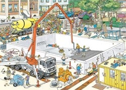 Jumbo puzzel Jan van Haasteren Bijna klaar?- 1000 stukjes