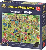 Jumbo legpuzzel Jan van Haasteren hondenparcours 1000 stukjes cartoon-2
