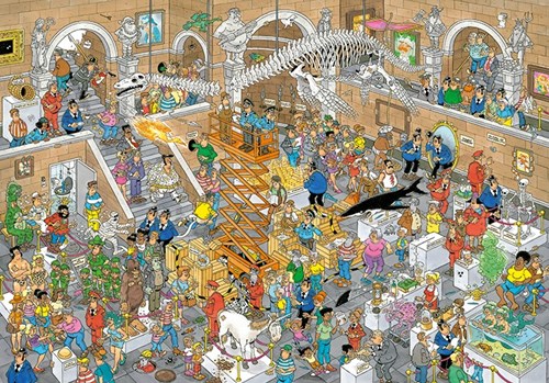 Jumbo puzzel Jan van Haasteren Museum - 3000 stukjes cartoon