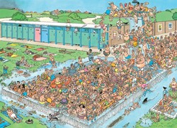 Jumbo puzzel Jan van Haasteren Bomvol Bad - 1000 stukjes