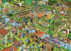 Jumbo puzzel Jan van Haasteren Volkstuintjes - 1000 stukjes