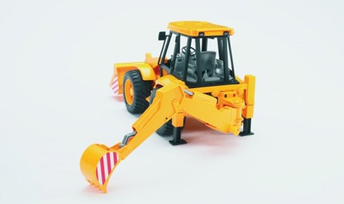 Bruder JCB pelleteuse véhicule de chantier jaune plastique 1:16-2