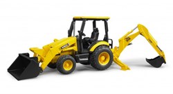 Bruder JCB midi CX speelgoed laadschop met baggerkraan bouwvoertuig