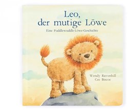 Jellycat kinderboek Leo het dappere leeuwenboek knuffelbaar