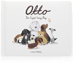Jellycat Knuffel Otto Le Petit Chien Saucisse Livre (Otto de trouwe lange hond)