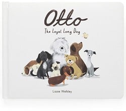 Jellycat Boek Otto Klein, Aber Oho! (Otto de trouwe lange hond)