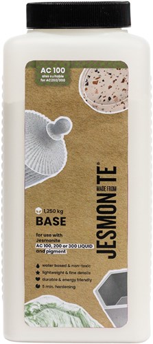 Jesmonite poudre de base créative AC100 1250g pour moulage et décoration