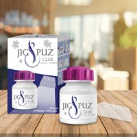 Jig & Puz puzzel lijm 120 ml met spatel voor 2 x 1000 stukjes puzzels-2