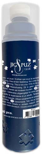 Jig & Puz puzzel lijm - 220 ml met spons voor 4x 1000 stukjes puzzels