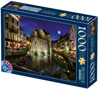 D-Toys Bei Nacht - Frankreich: Annecy - 1000 Teile-2
