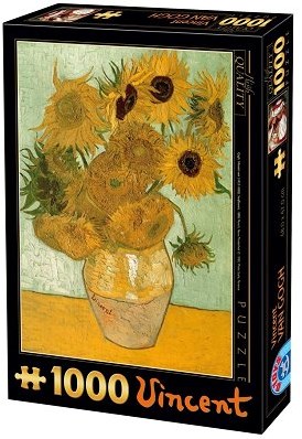 D-Toys Van Gogh: Sonnenblumen - 1000 Teile-2