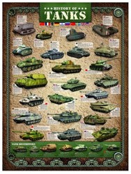 Eurographics puzzel History of Tanks - 1000 stukjes