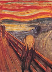 Eurografiek De schreeuw - Edvard Munch (1000)