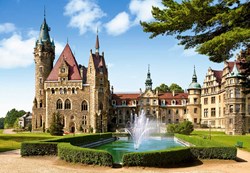 Castorland puzzel Moszna Castle Polen - 1500 stukjes legpuzzel