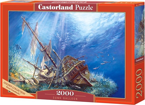 Castorland puzzle Épave de navire - 2000 pièces - Puzzle-2