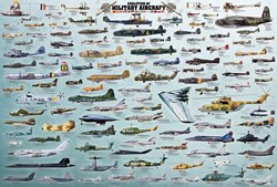 Eurographics legpuzzel Evolution of Military Aircraft 2000 stukjes