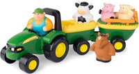 Britains tracteur jouet John Deere avec animaux et sons - ferme-2