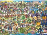 Gibsons puzzle Barmy Britain 1000 pièces défi amusant