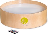 Jonely lichttafel / lichtpaneel Multicolor met houten rand