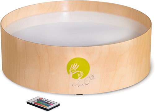 Jonely lichttafel / lichtpaneel Multicolor met houten rand