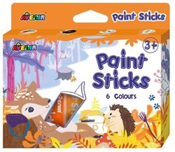 Avenir bâtons de peinture - 6 couleurs en boîte, jouet créatif 3+