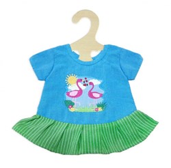 Heless robe de poupée flamant rose - vêtement poupée 28-35 cm Fair Trade
