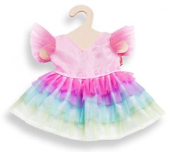 Heless robe de fée arc-en-ciel pour poupée 35-45cm - robe colorée