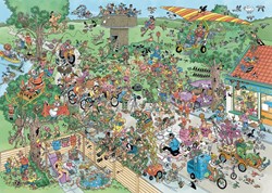 Jumbo puzzel JVH - Stunde der Gartenvögel - 1000 stukjes