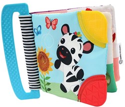 Baby Einstein babyboekje bijtspeeltje - Curious Explorers Teether Book multicolor