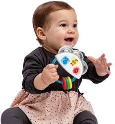 Baby Einstein muziekspeelgoed tamboerijn en rammelaar voor baby's - kleurrijk en BPA-vrij