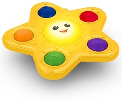 Baby Einstein speelgoed Pop & Glow Starfish zuignap speeltje