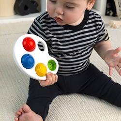 Baby Einstein jouet sensoriel Color Pop Palette - pop it éducatif pour bébé